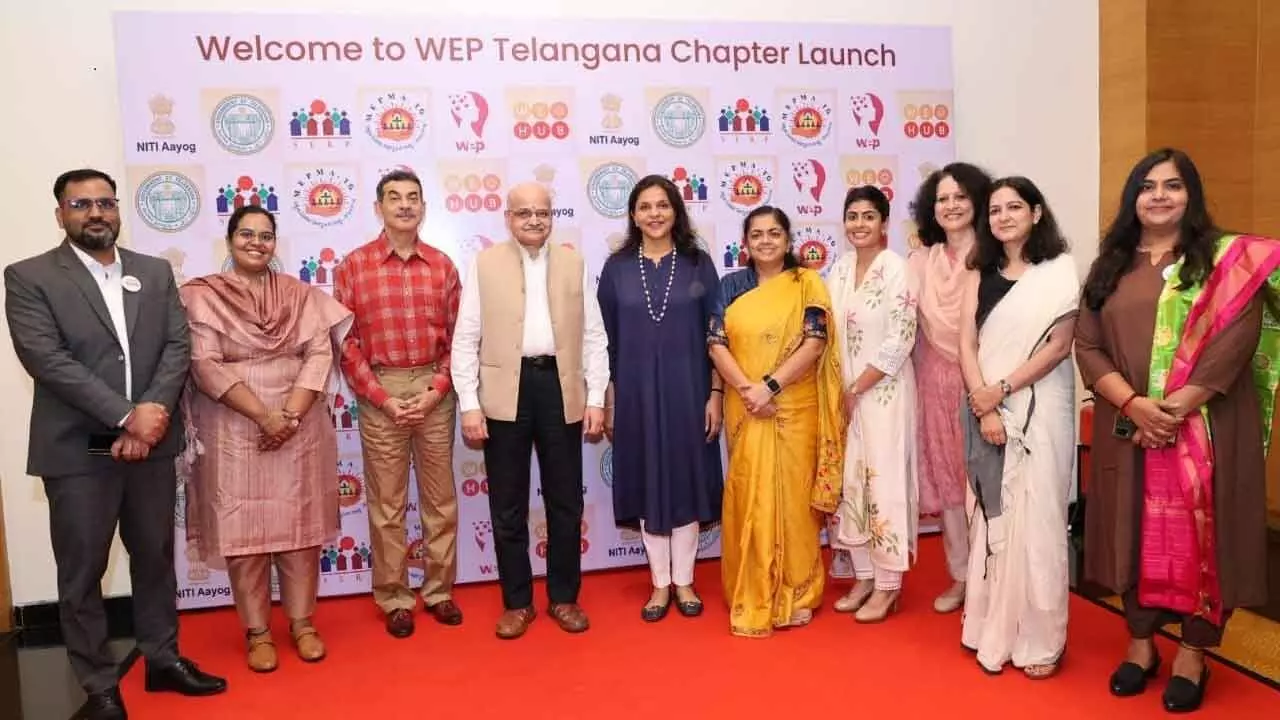 नीति आयोग महिला उद्यमिता(WEP) अध्याय शुरू करने वाला पहला राज्य बना तेलंगाना