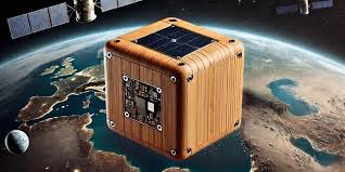 The world's first wooden satellite